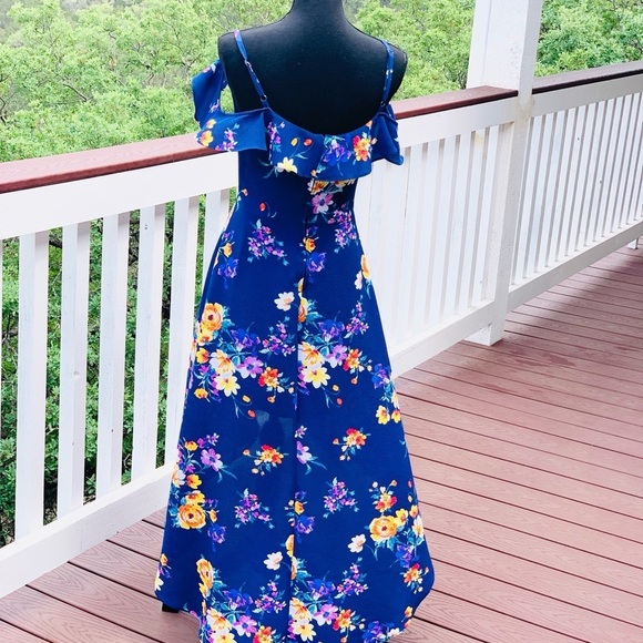 By & By Floral BlueAsylums Dress - Picture 5 of 12